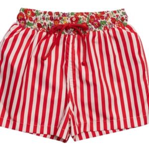 SAL & PIMENTA Red Betsy Swim Trunks size 12 never worn